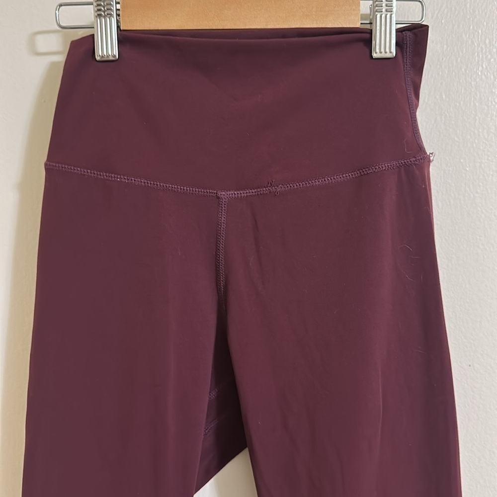NVGTN Maroon Athletic Leggings - Picture 3 of 3